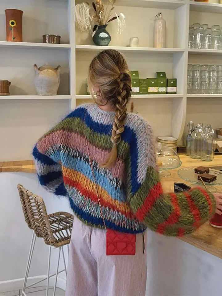 Sophia Kleurrijke Sweater