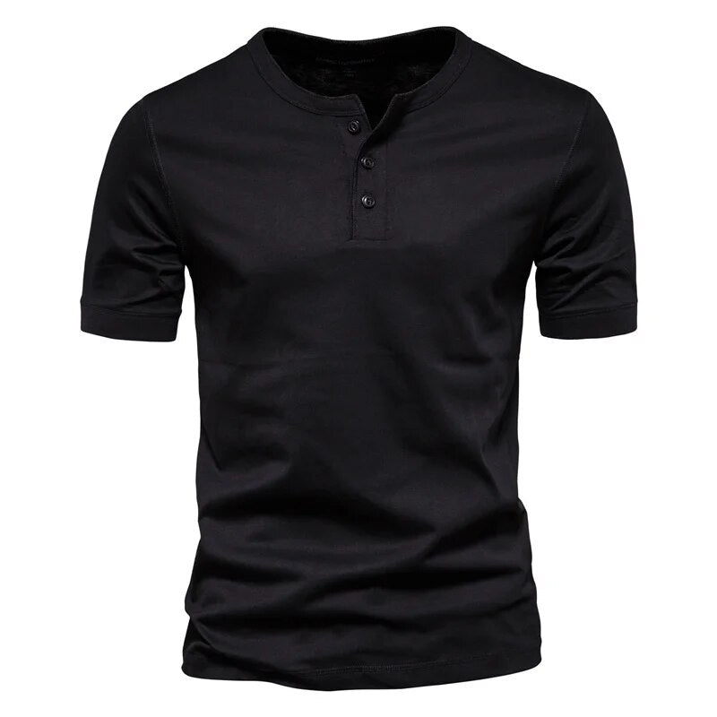 Chic Men’s Cotton Collared T-Shirt – Perfect Blend of Comfort and Style