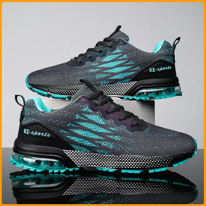 Vibrant mesh sneakers