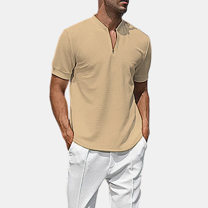 Stylish Short-Sleeve Dress Shirt for Men