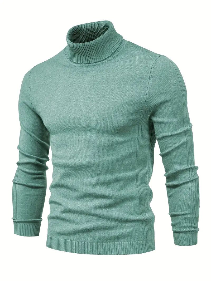 Stylish Men's Turtleneck Sweater