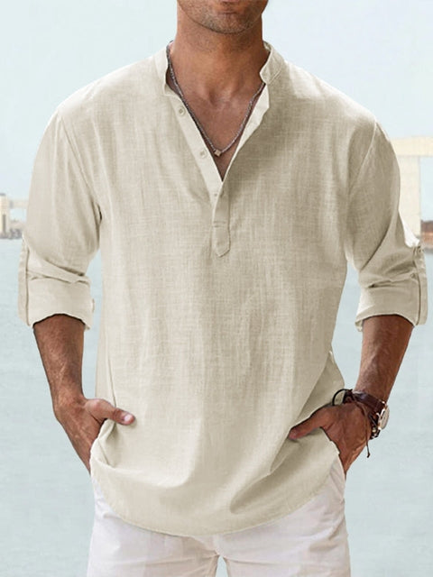 Lightweight and Breathable Linen Shirt for Ultimate Comfort