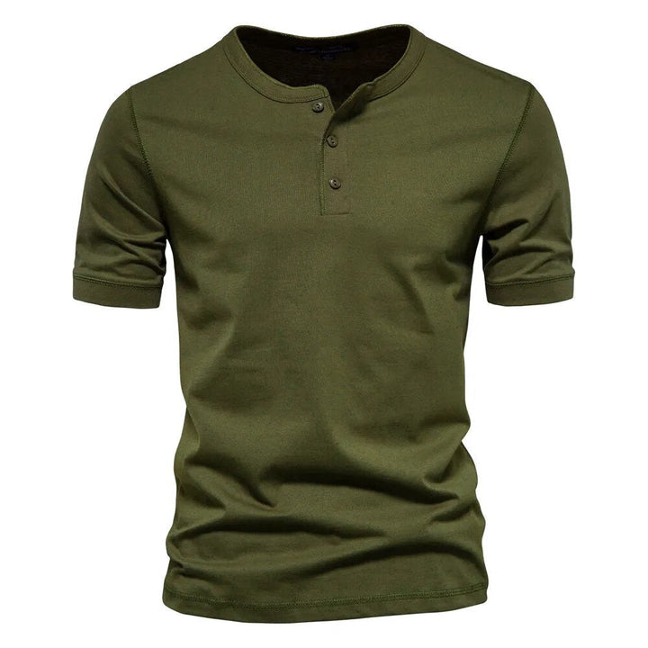 Chic Men’s Cotton Collared T-Shirt – Perfect Blend of Comfort and Style