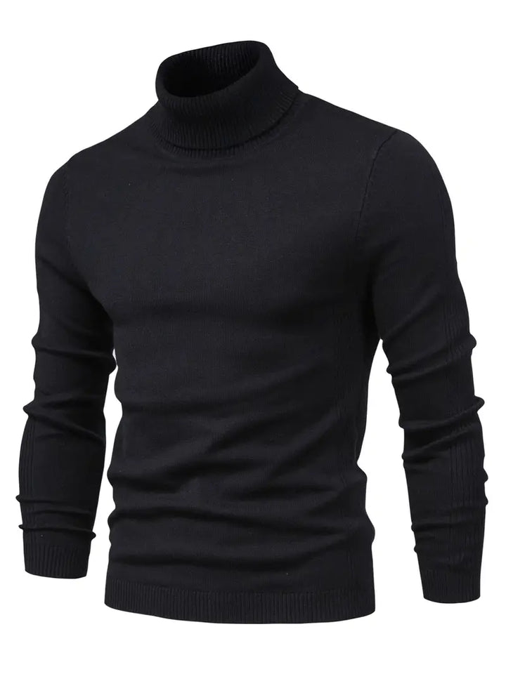 Stylish Men's Turtleneck Sweater