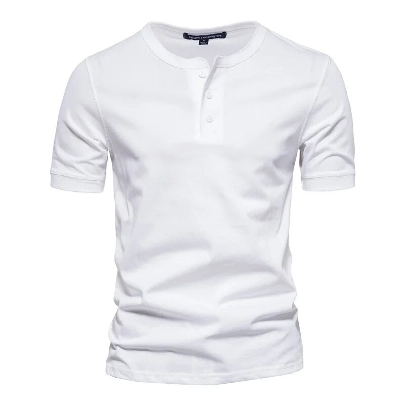 Chic Men’s Cotton Collared T-Shirt – Perfect Blend of Comfort and Style