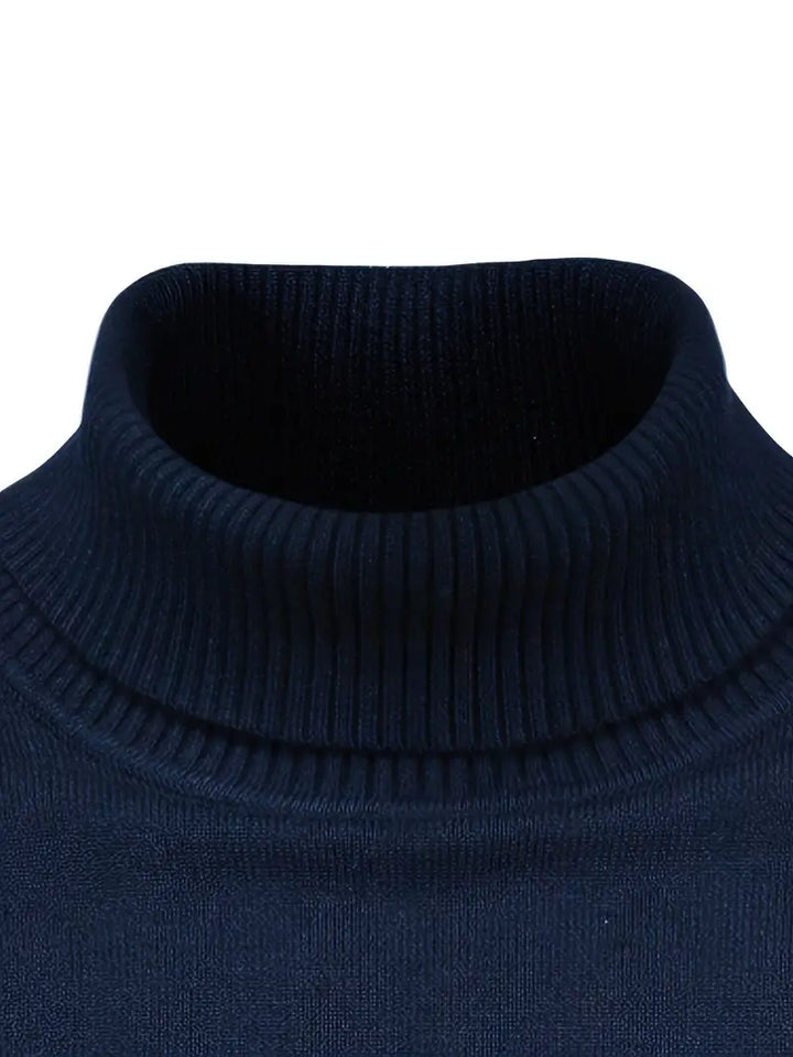 Stylish Men's Turtleneck Sweater