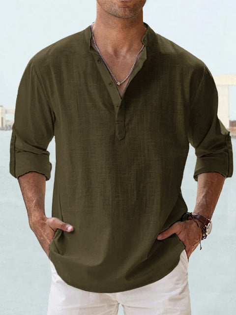 Lightweight and Breathable Linen Shirt for Ultimate Comfort