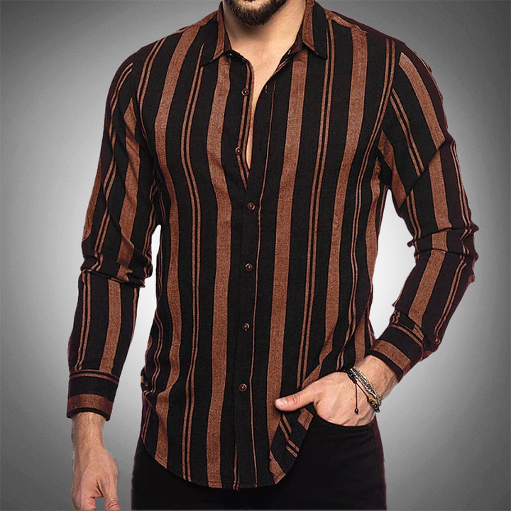Timeless Stripe Elegance Shirt