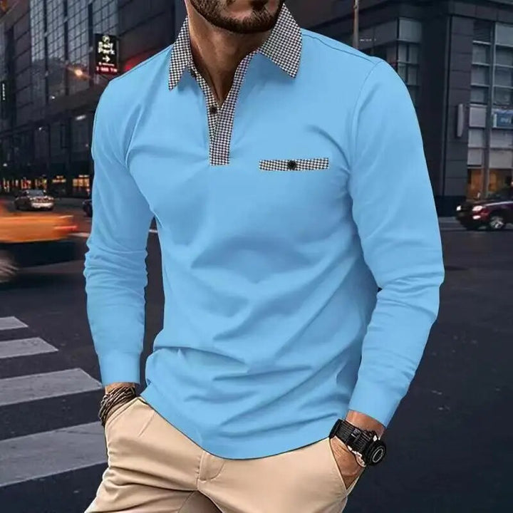 Stylish Long-Sleeve Polo for Ultimate Comfort and Versatility