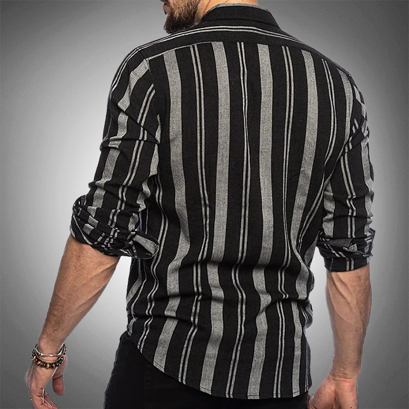 Timeless Stripe Elegance Shirt