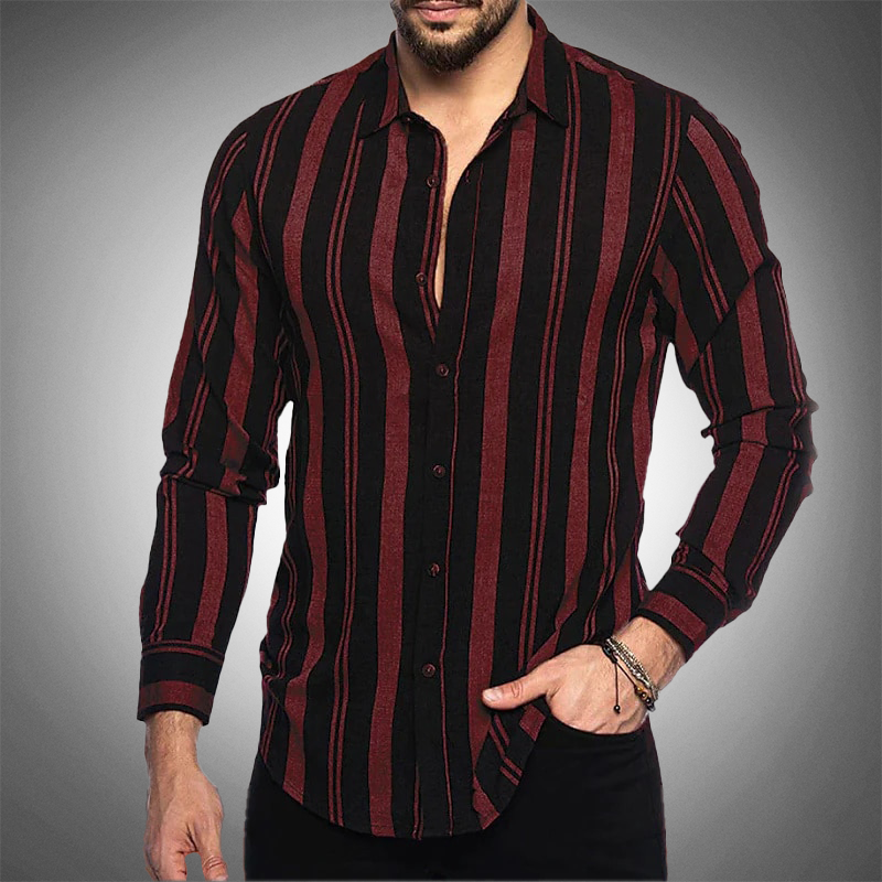 Timeless Stripe Elegance Shirt