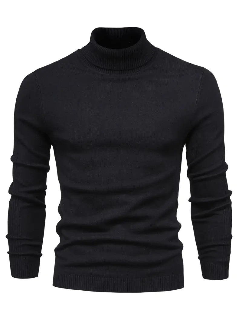 Stylish Men's Turtleneck Sweater