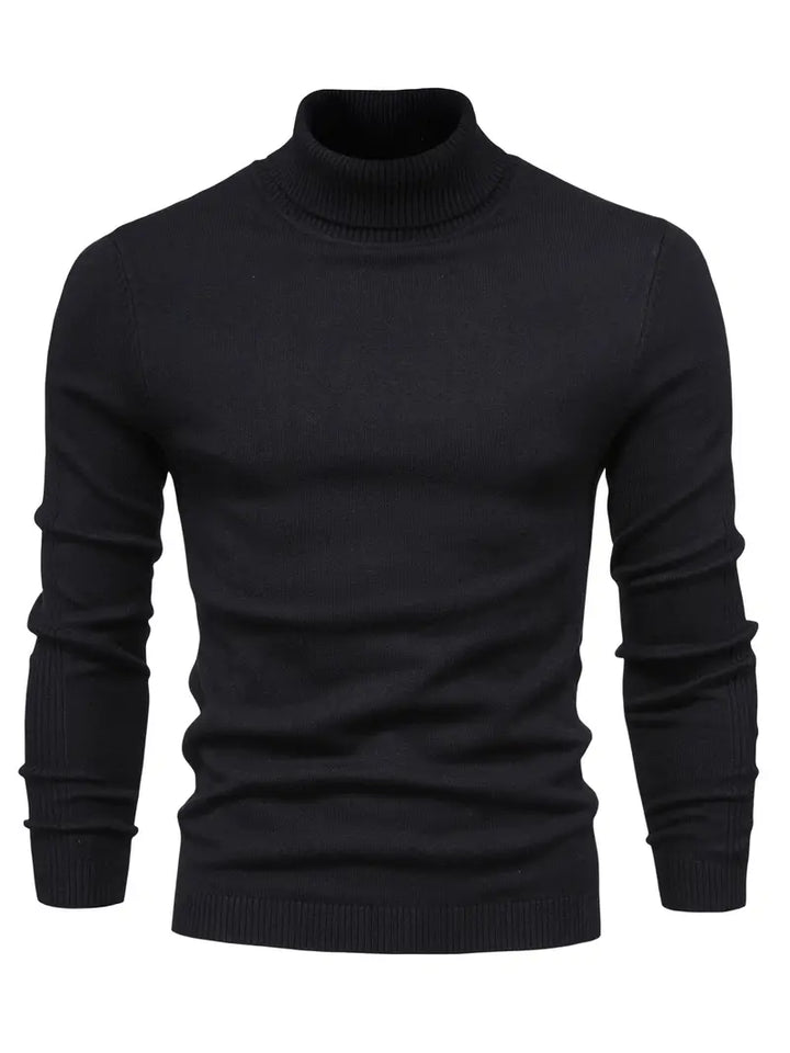 Stylish Men's Turtleneck Sweater