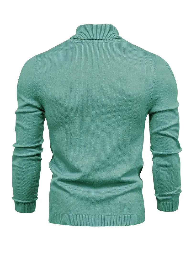 Stylish Men's Turtleneck Sweater
