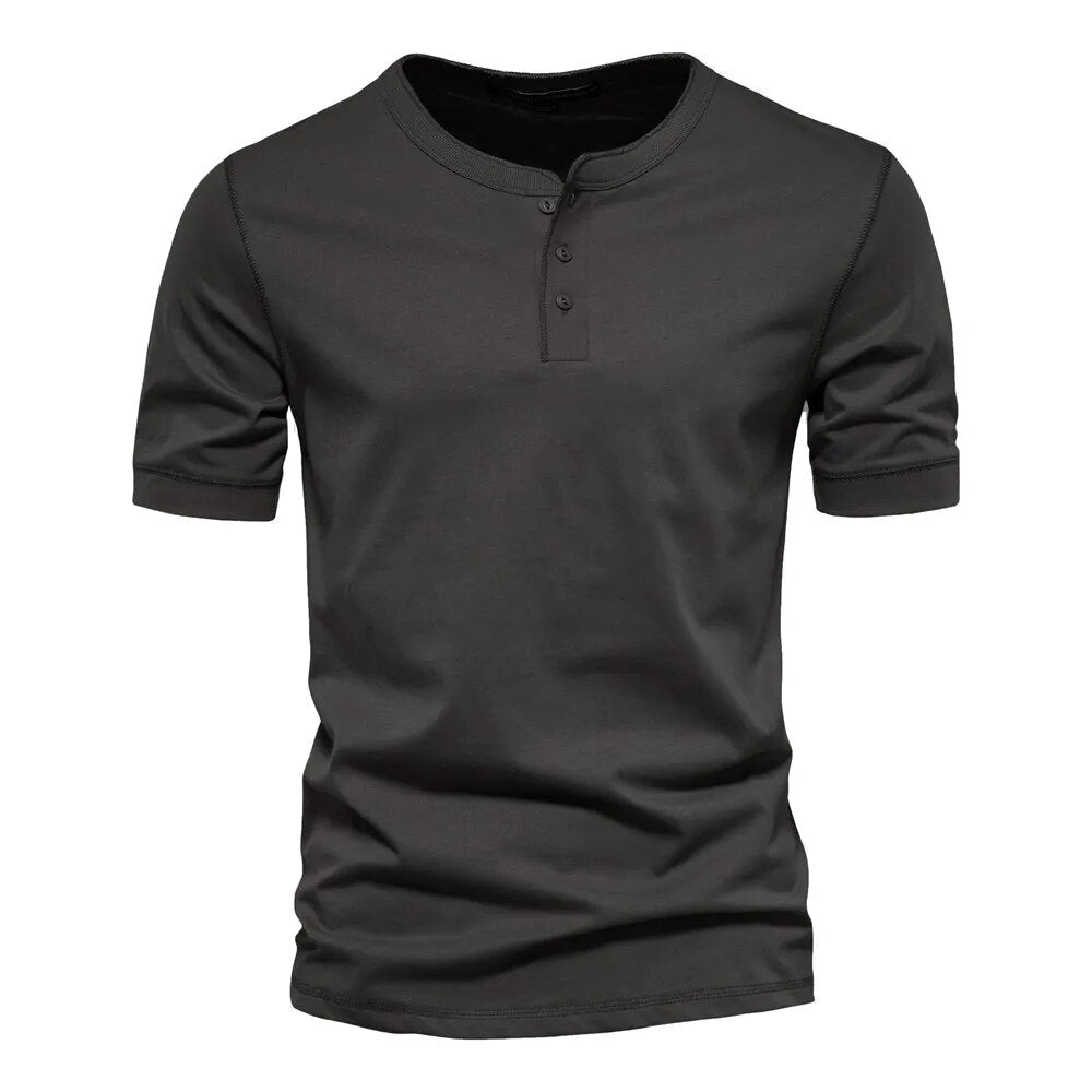 Chic Men’s Cotton Collared T-Shirt – Perfect Blend of Comfort and Style