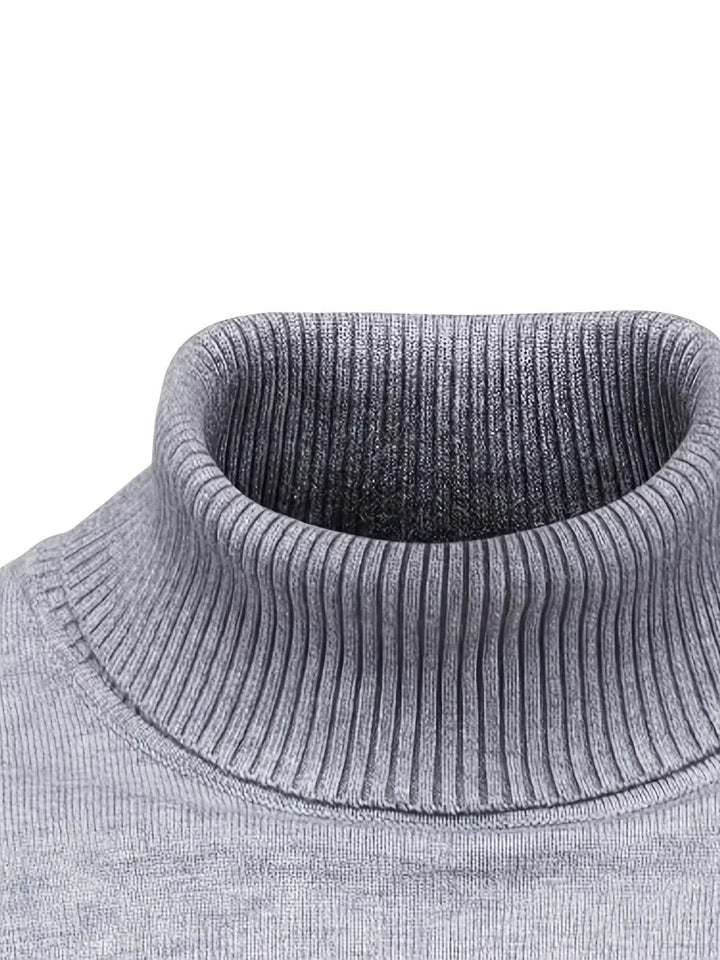 Stylish Men's Turtleneck Sweater