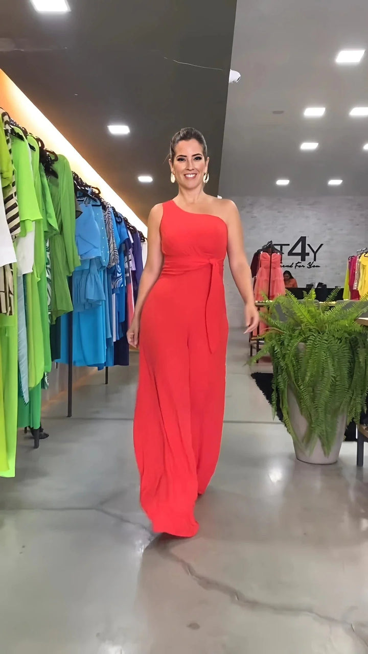 Johanna - Mode one-shoulder jumpsuit