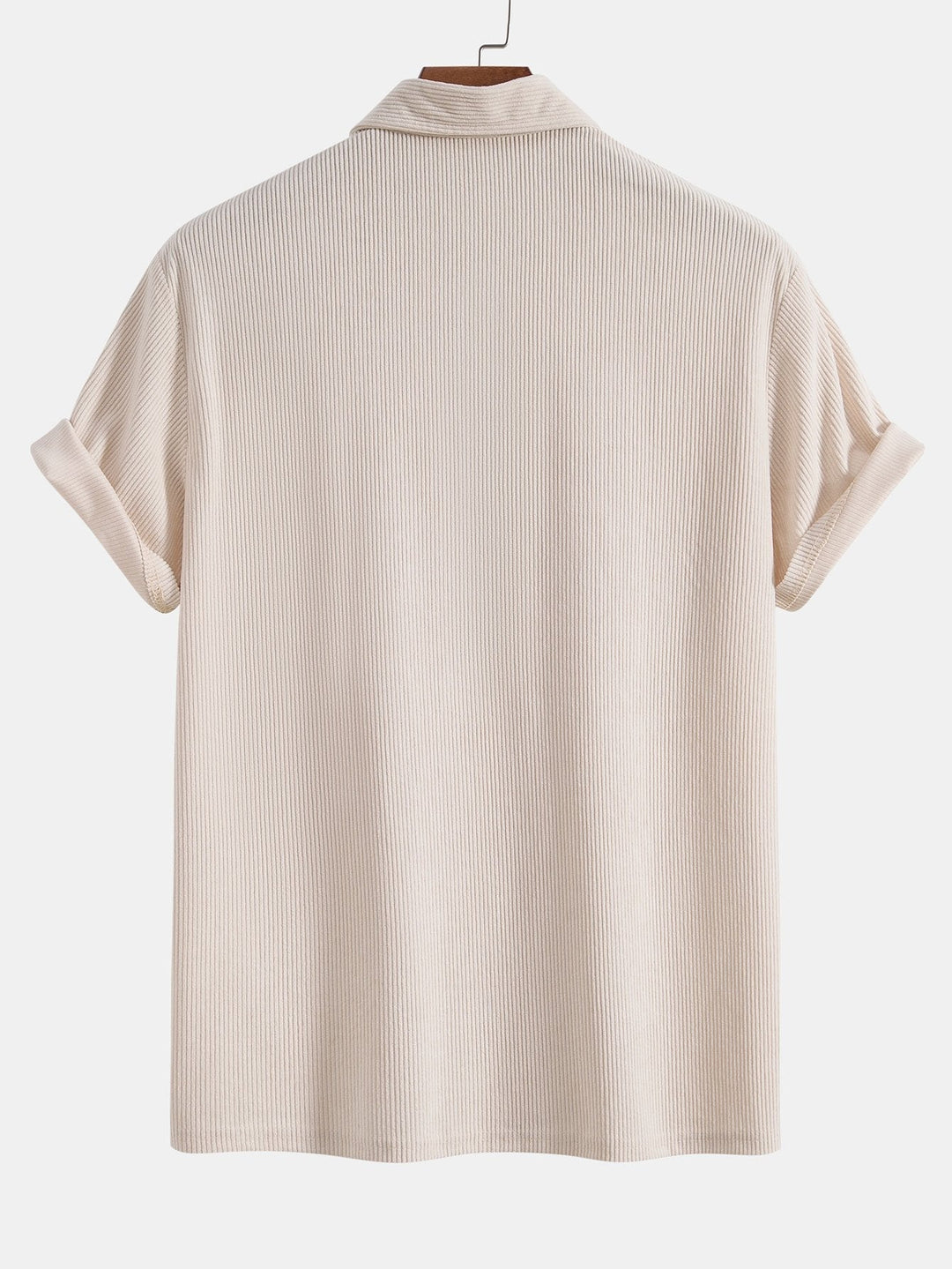 Short Sleeve Corduroy Polo Shirt & Corduroy Shorts