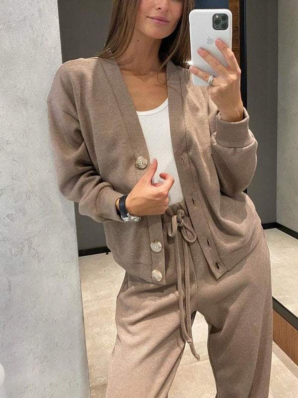 Emma™ Knitted Jacket & Pants Set