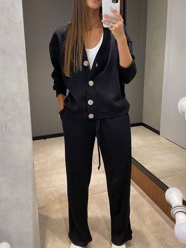 Emma™ Knitted Jacket & Pants Set