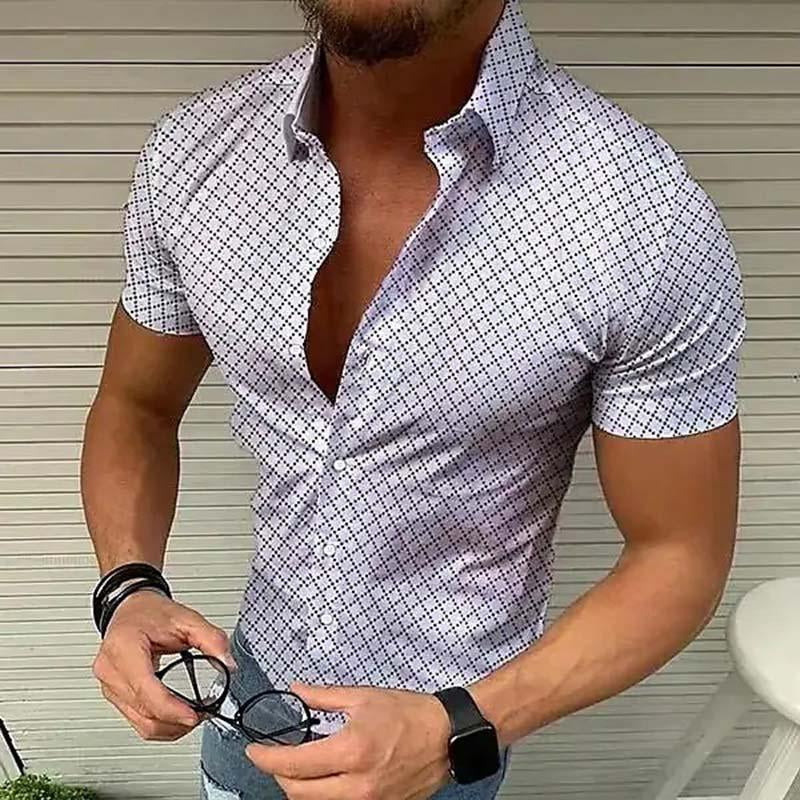 Lightweight and Breathable Men's Summer Shirt