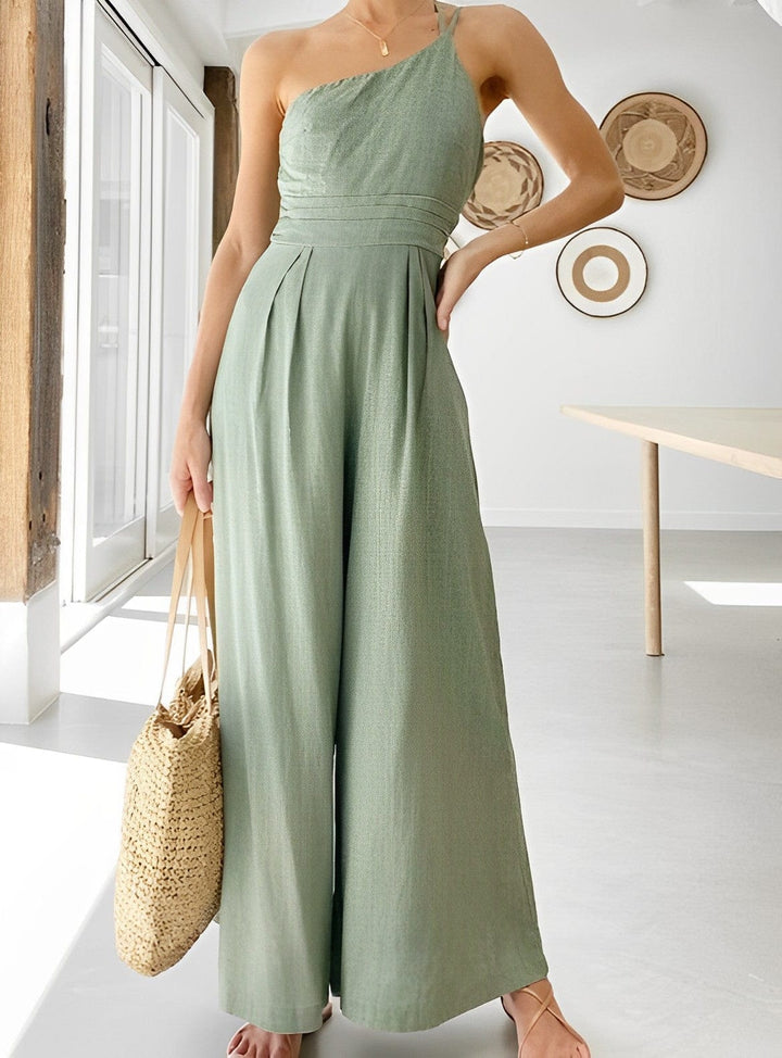 Lori - Elegant jumpsuit med vide ben