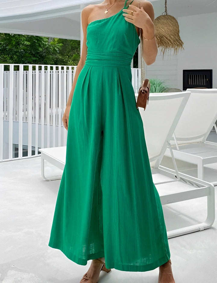 Lori - Elegant jumpsuit med vide ben