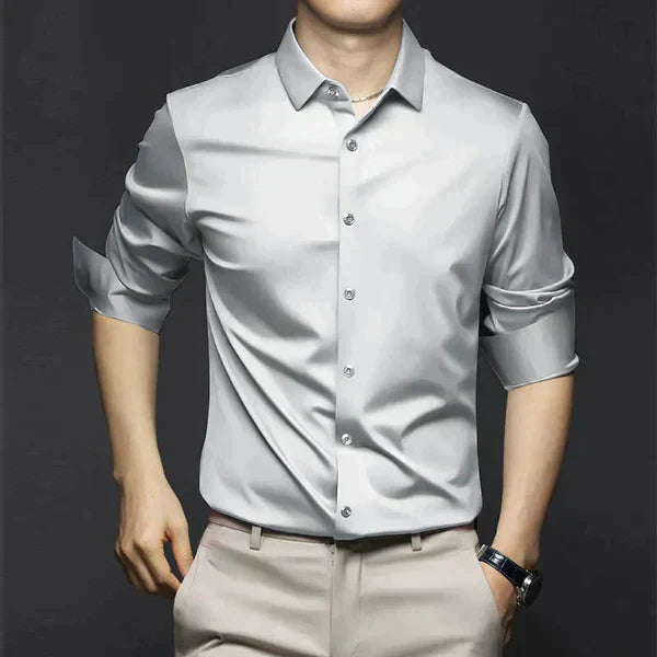 Wrinkle-Free Men's Dress Shirt