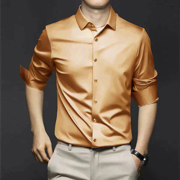 Wrinkle-Free Men's Dress Shirt