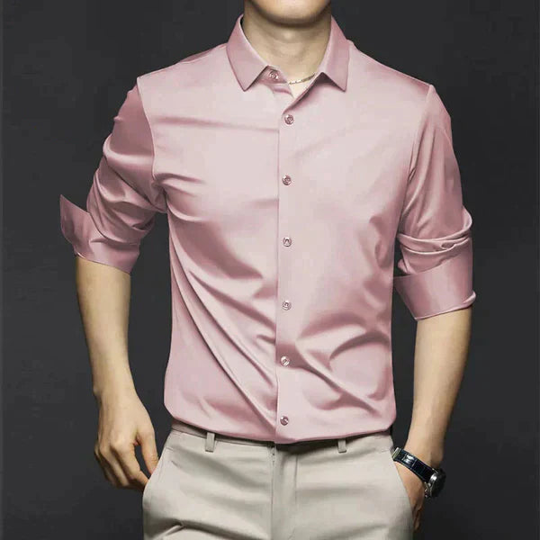 Wrinkle-Free Men's Dress Shirt