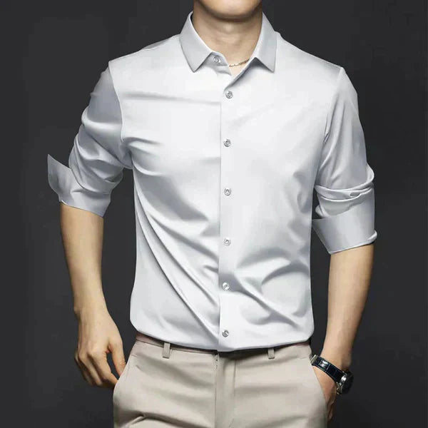 Wrinkle-Free Men's Dress Shirt