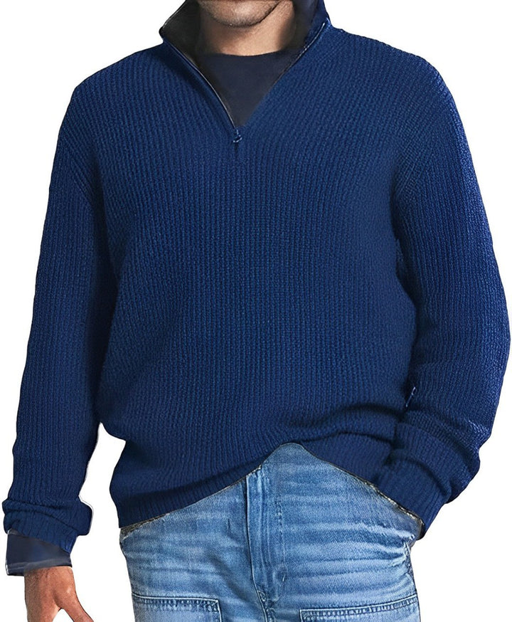 Chic Cotton Knit Sweater