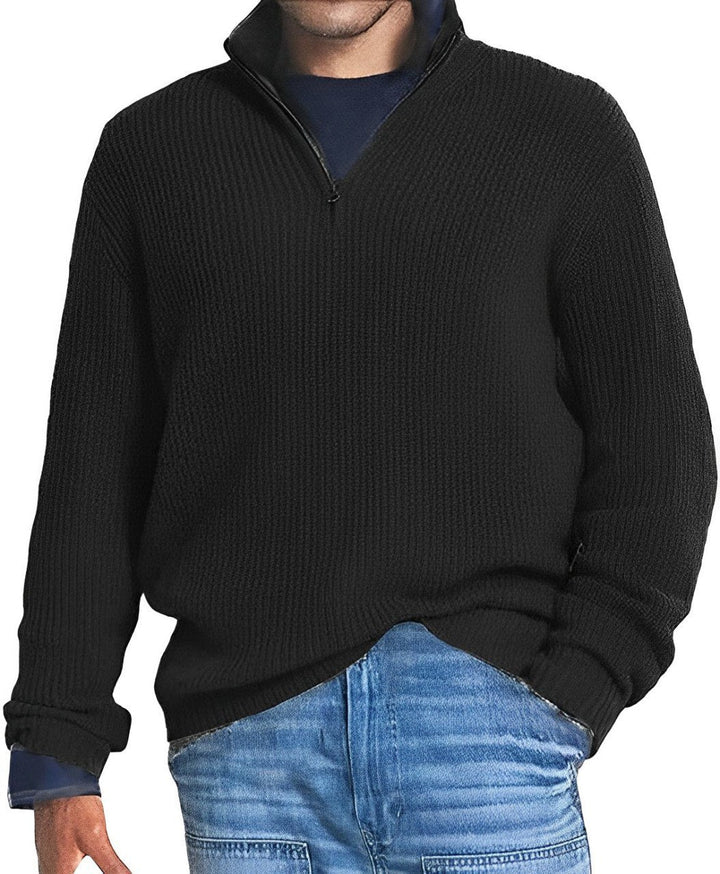 Chic Cotton Knit Sweater