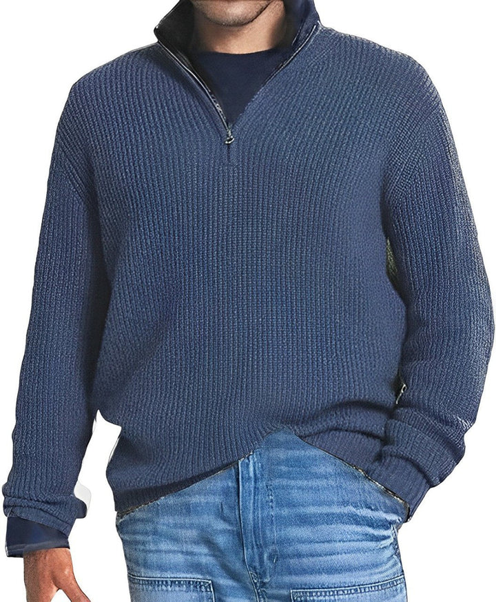 Chic Cotton Knit Sweater