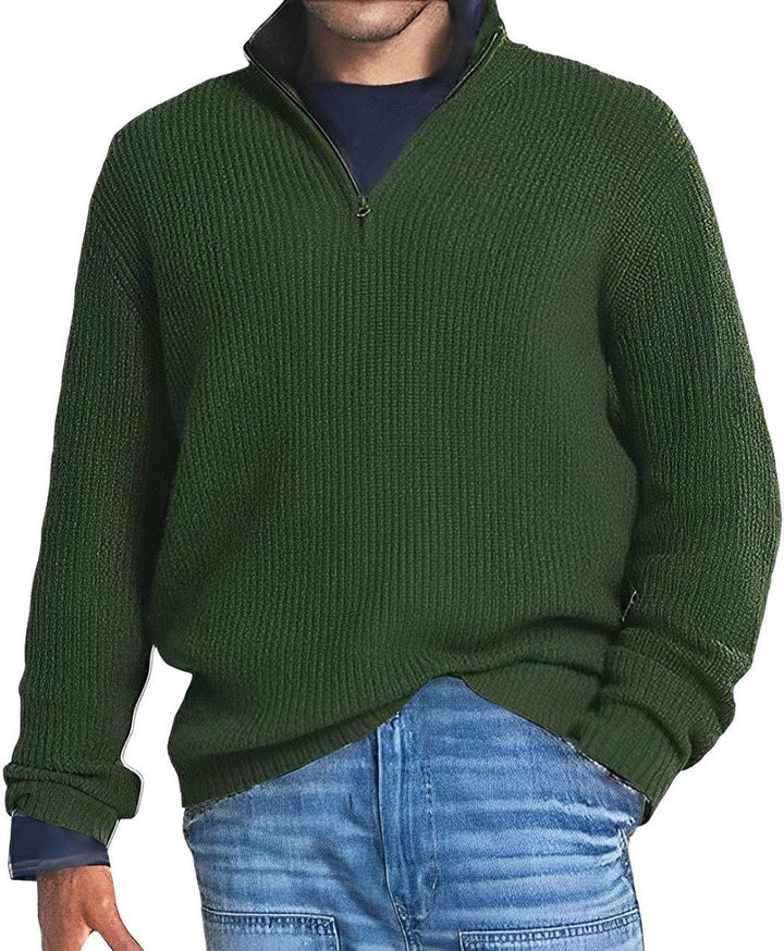 Chic Cotton Knit Sweater