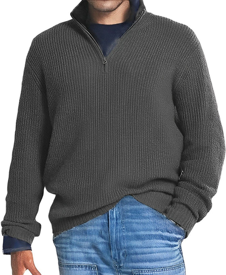 Chic Cotton Knit Sweater