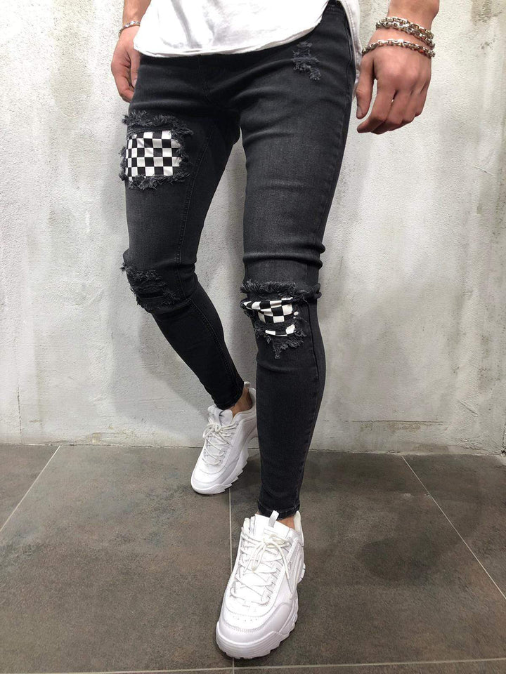 XCHEQUERED Jeans