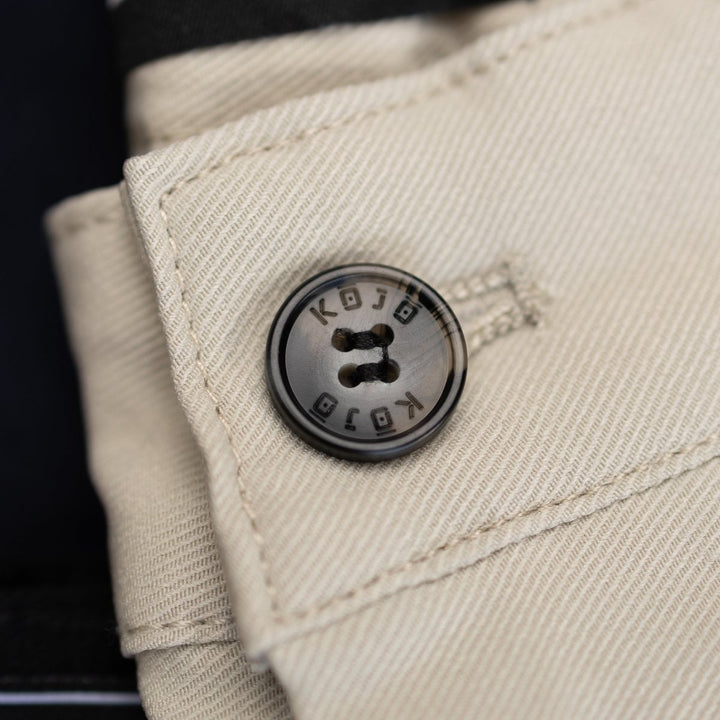 Ultra-Stretch 7" Chino Shorts - Cream
