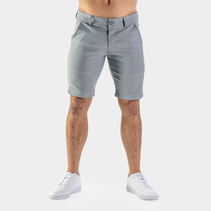 Ultra-Stretch 9” Chino Shorts - Grey