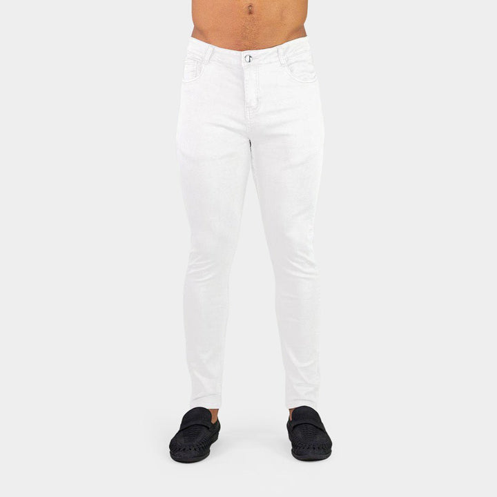 Ultra Stretch Jeans - Skinny Fit - White