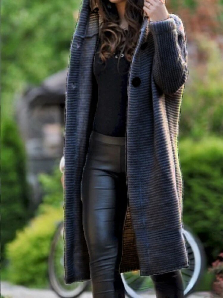 Élégant Cardigan en Tricot pour un Style Féminin Distingué