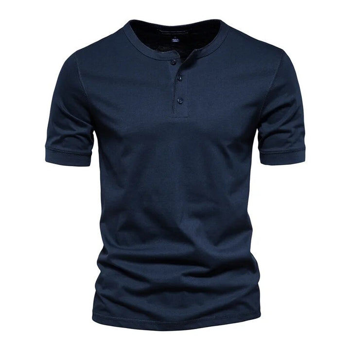 Chic Men’s Cotton Collared T-Shirt – Perfect Blend of Comfort and Style